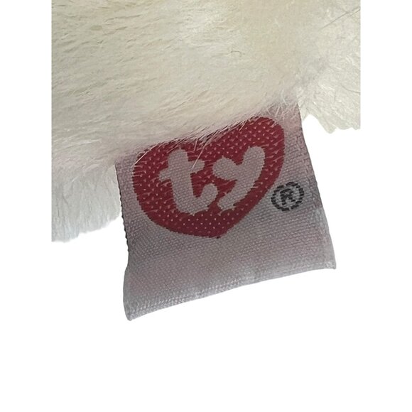 Ty Beanie Babies 1997 Blizzard The Seal Plush Toy 12" White Soft Collectible - Picture 7 of 8